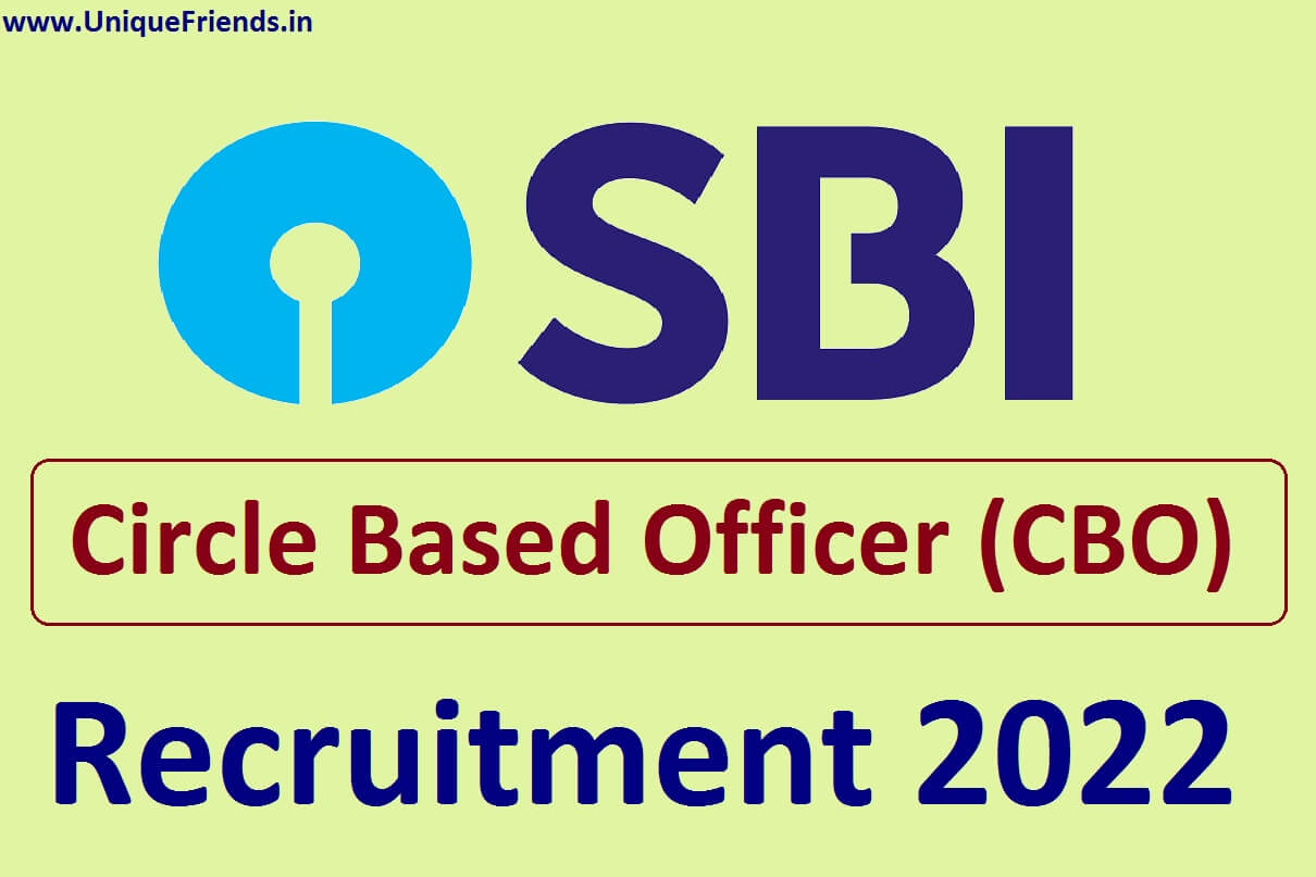SBI CBO Recruitment 2022 for 1422 Posts, Registration Link Available @sbi.co.in