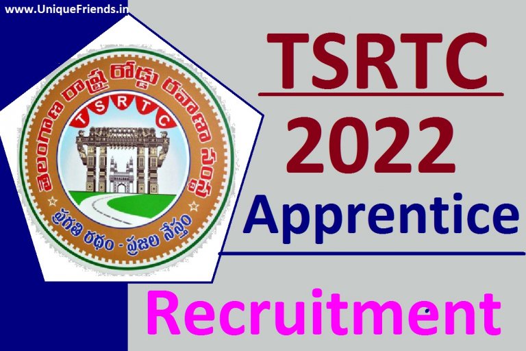 TSRTC Apprentice Recruitment 2022 » For 150 Post Online Form @ www.tsrtc.telangana.gov.in
