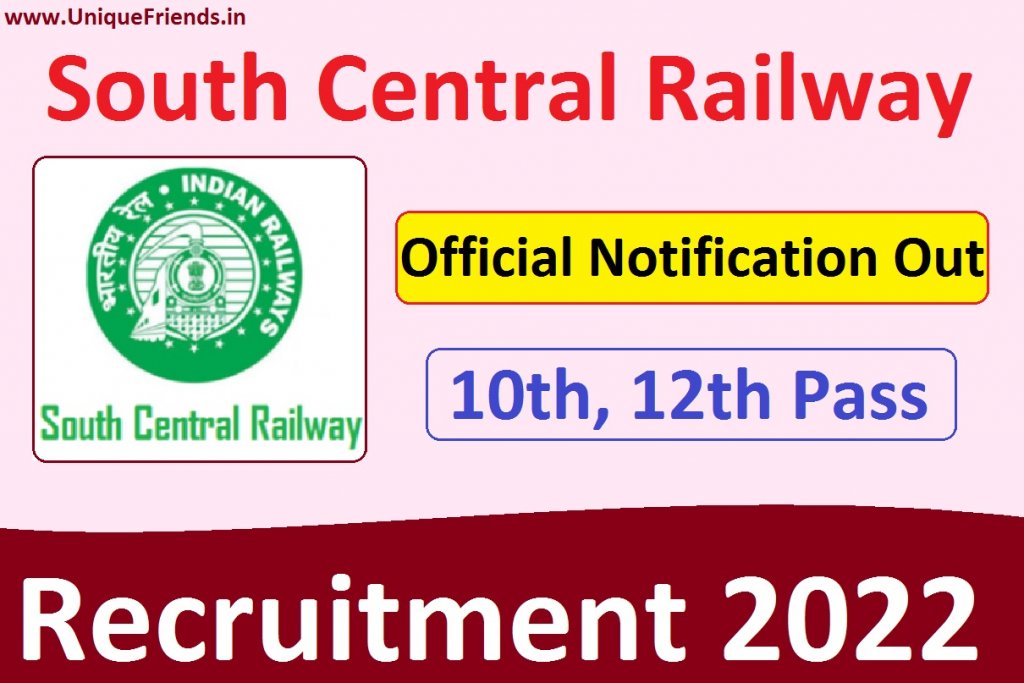 South Central Railway Recruitment 2022 Apply Online Tech III 17 Post  Big Update