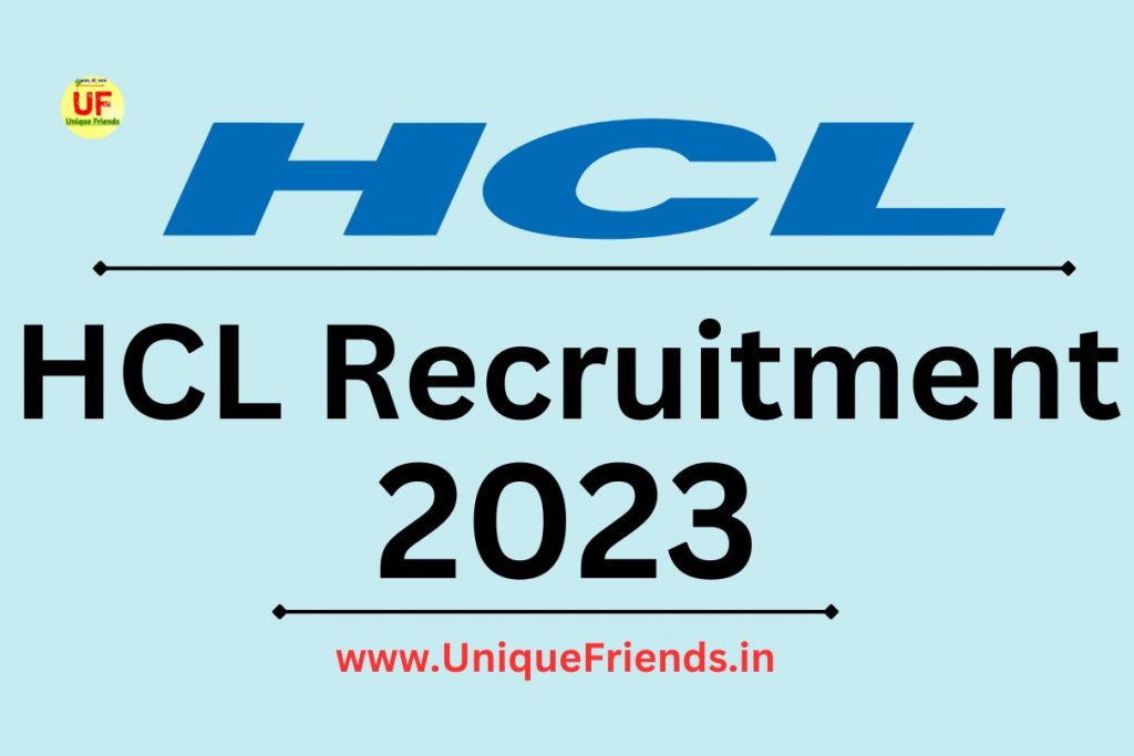 HCL Recruitment 2023 » Apply for Manager Post Age Limit Notification Exam Patter