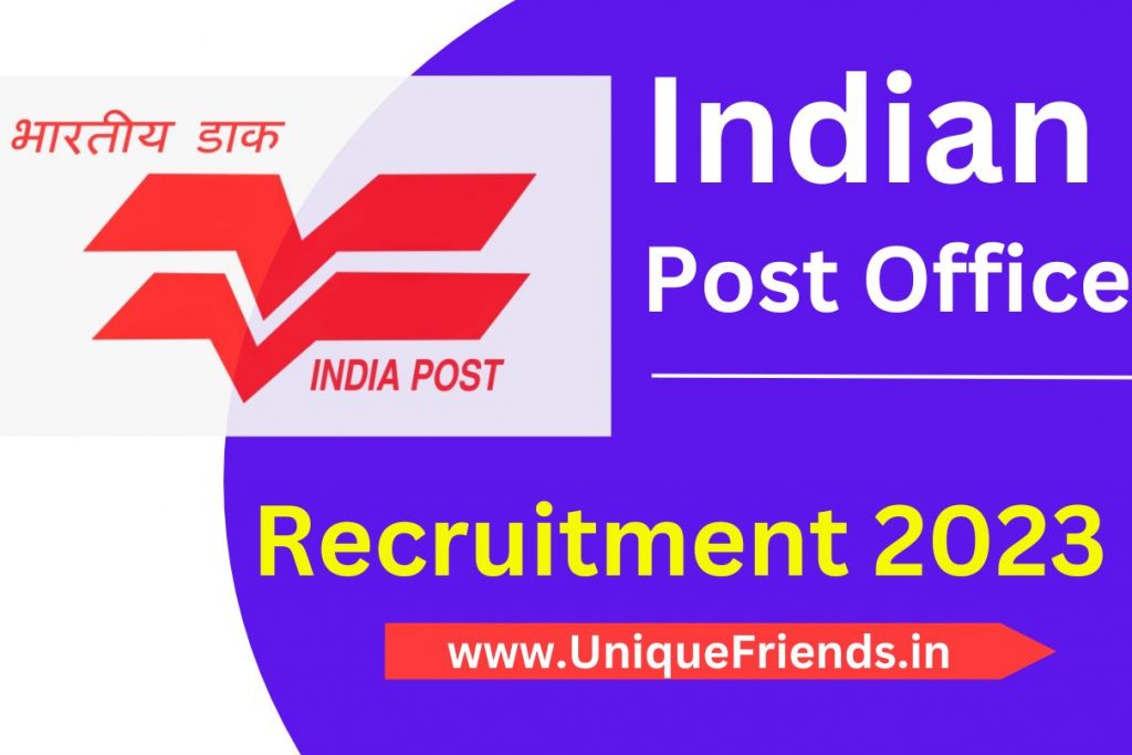 India Post Office Recruitment 2023 – Notification 40889 Post Online Form Post Office Vacancy 2023 in Hindi  डाक विभाग सीधी भर्ती