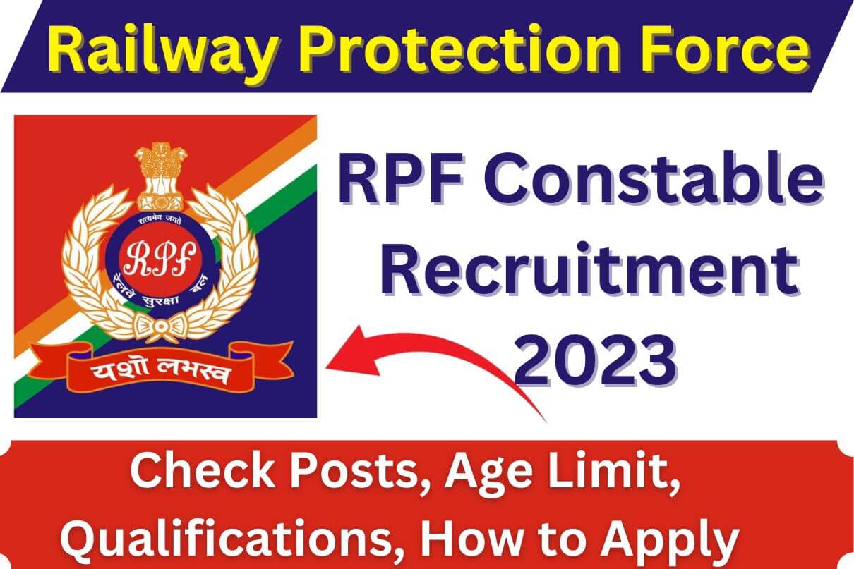 RPF Constable Recruitment 2023 Monthly Salary Upto 63200, Check Posts