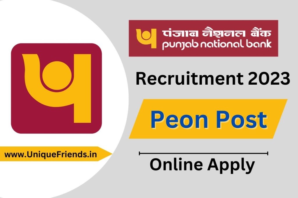 PNB Rewari Recruitment 2023 » Apply For Peon Post Big News, 10th Pass Only !!