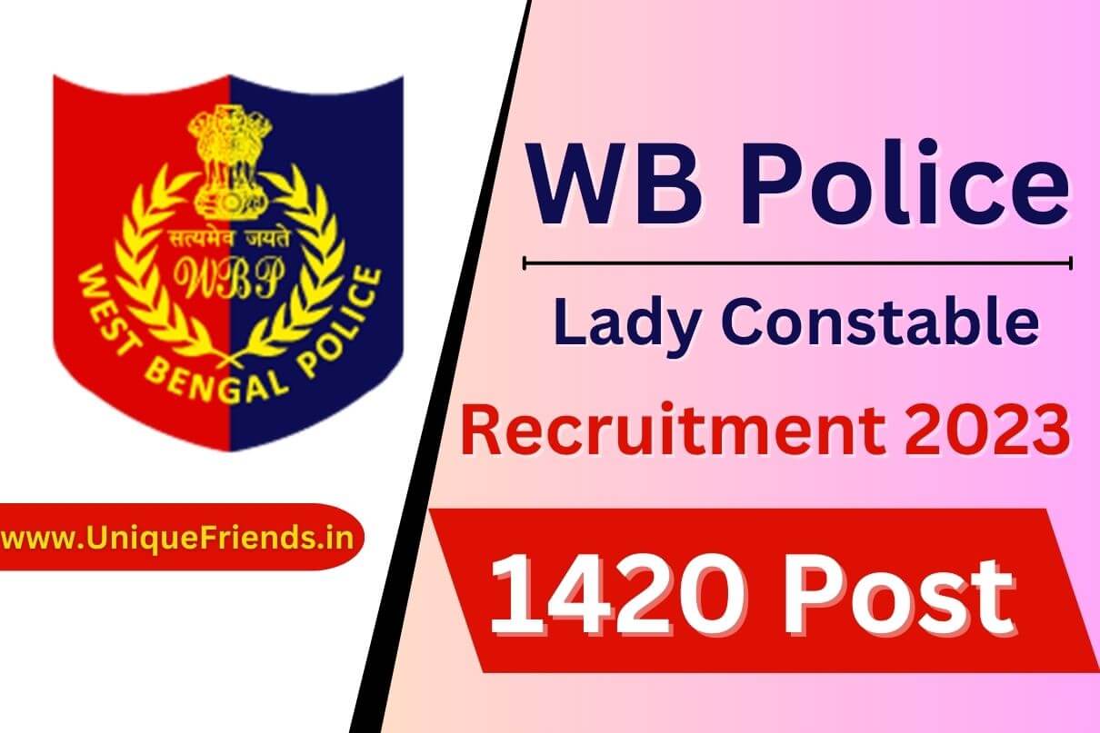 WB Police Recruitment 2023 Monthly Salary Up To 58500 Check Post Eligibility And How To Apply 