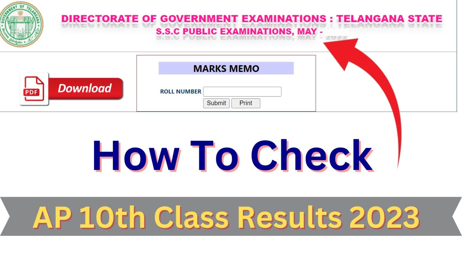 10th Results Telangana 2025