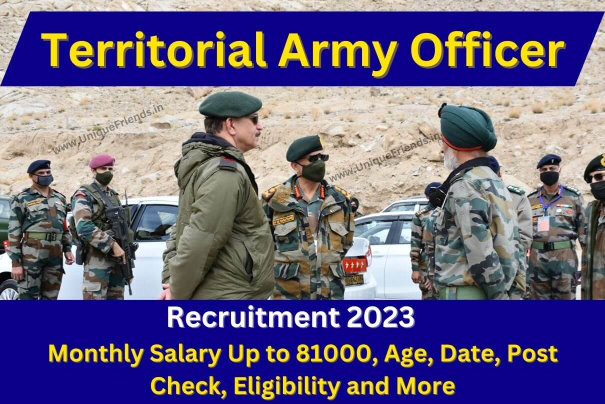 Territorial Army Eligibility Height