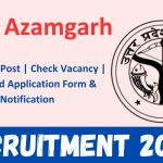 CMO Azamgarh Recruitment 2024 : शहरी आशा Post | Check Vacancy | Download Application Form & Notification