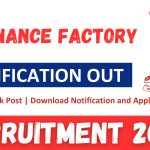 Ordnance Factory Khamaria (Jabalpur) Recruitment 2024: Check Post | Download Notification and Application