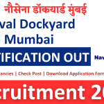 Naval Dockyard Mumbai Recruitment 2024 | 300+ Vacancies | Check Post | Download Application Form & Notification