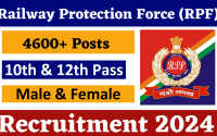 RPF Constable Recruitment 2024 Notification Out for 4600 Posts of Sub-Inspector