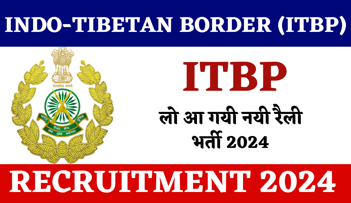 ITBP SI Recruitment 2024 Notification | Check Posts, Apply Online Notification OUT