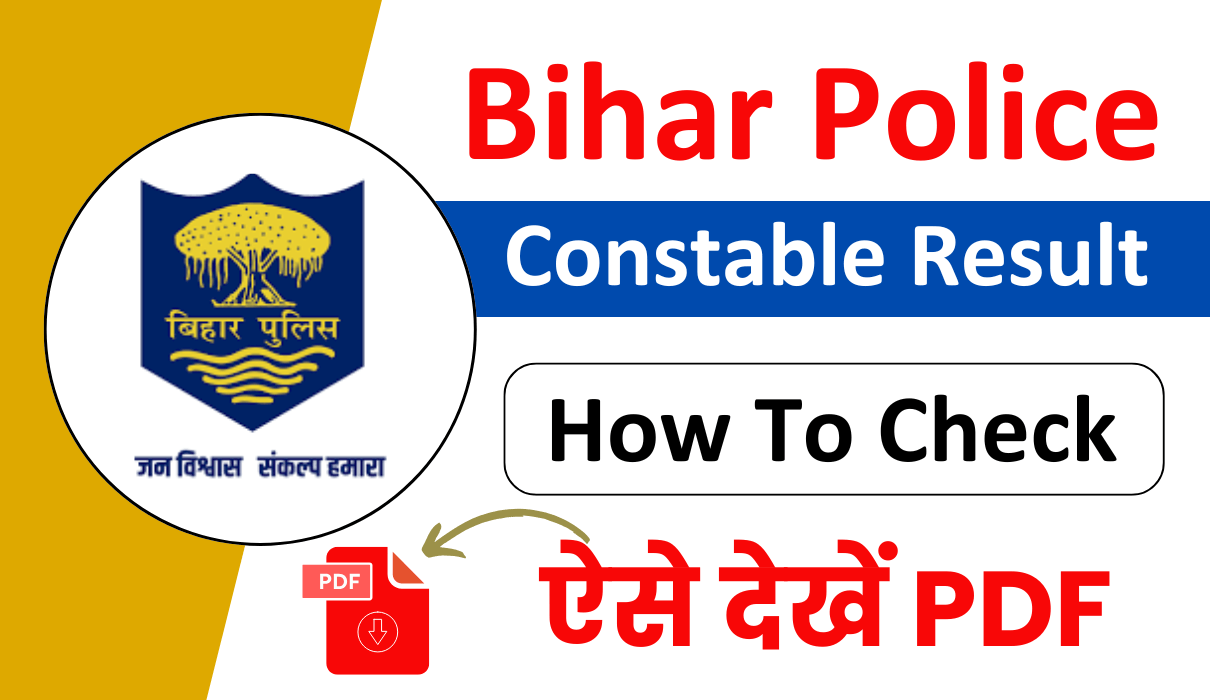 CSBC Bihar Police Constable Result 2024, Check Merit List at csbc.bihar.gov.in