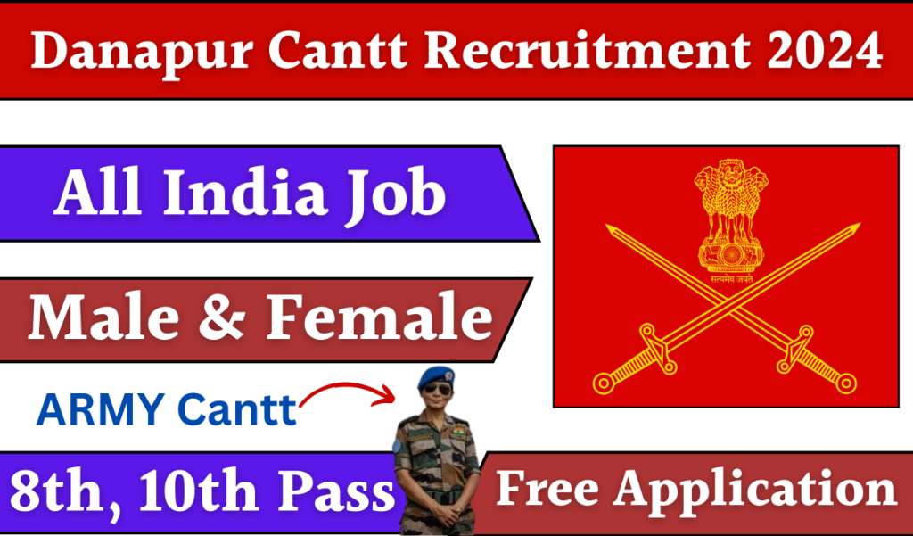 ECHS Danapur Cantt Recruitment 2024 Apply Clerk, Peon, Safaiwala, Driver 59 Posts