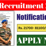 BSF HC Recruitment 2025 Notification Out For All Over India- Male & Female Apply