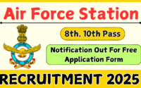 Air Force Station Gorakhpur Recruitment 2025 » Group C Posts | Notification Out For Free Application Form