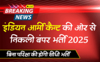 ARMY Jalandhar Cantt Recruitment 2025 Notification » Clerk, Peon, DEO, Driver Posts | Download Application Form