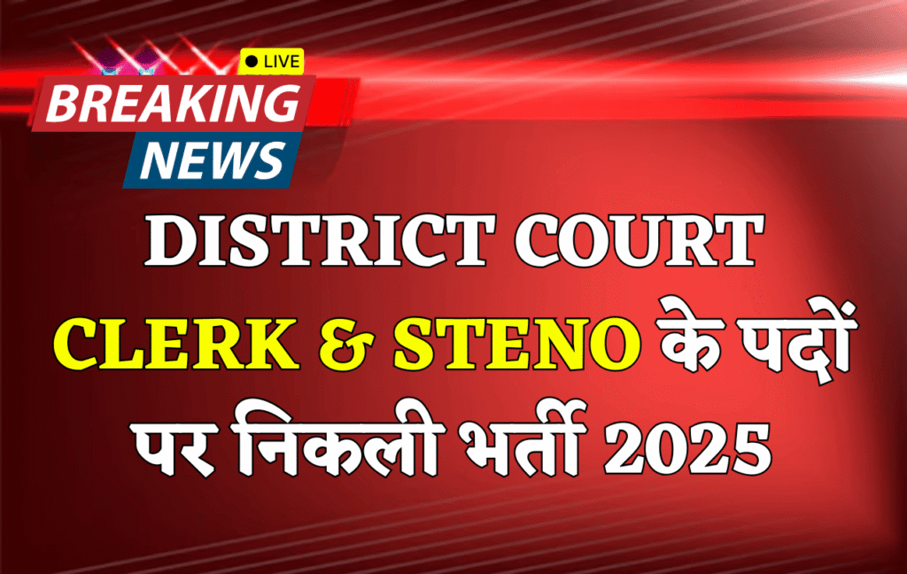 District Court Ferozepur Clerk Recruitment 2025 - Apply Offline for 47 Stenographer Grade III Posts District Court Ferozepur Clerk Recruitment 2025 - Apply Offline for 47 Stenographer Grade III Posts