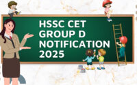 HSSC CET Group D Notification 2025: Apply Online for 8000+ Posts