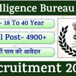 IB Security Assistant Recruitment 2025 » Notification Out For 4900+ Posts | Online Apply Link