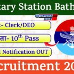 Military Station Bathinda Recruitment 2025 Notification : Check Post | Download Application Form