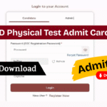 SSC GD Physical Test Admit Card 2025: Running Date Out, Check Now