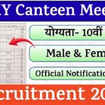 ARMY Canteen Meerut Recruitment 2025 » Cleaner & MTS Posts | Notification and Application Form