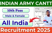 ARMY Cantt Garhi Recruitment 2025 » Group C Post | Notification And Application Form