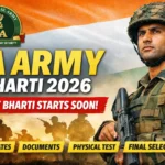 TA Army Bharti 2026 Date Official Notification 1,2,3,4 Zone Rally Details