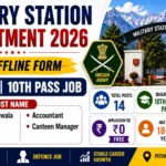 Military Station Pithoragarh Recruitment 2026 Notification » MTS, Clerk & Housekeeper Offline Form